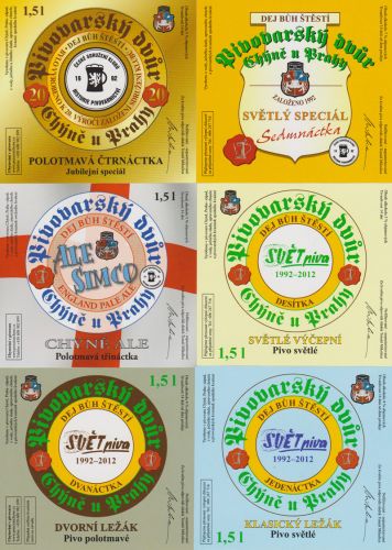 Sběratelská série kartičkových kalendáříků Pivní etikety k 20. výročí Sdružení klubů